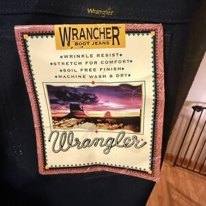 Wrangler Wrancher Womens Jeans in Black